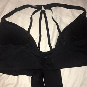 Alphalete Wrap Around Bra BLACK